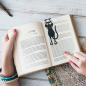 Preview: Lesezeichen Curious Cat